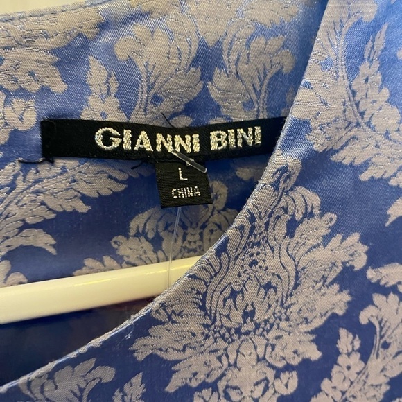 GIANNI BINI FLORAL DESIGN DRESS SIZE L - Picture 3 of 7